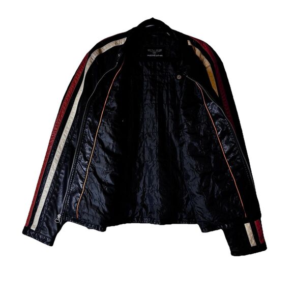 Wilson Leather Moto Jacket Men’s Size XL Soft Leather Zippers Work - Picture 4 of 16